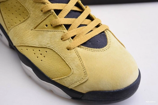 Rep TBkick YELLOW JORDAN 6 SCOTT AIR CN1084-300 X TRAVIS 0728